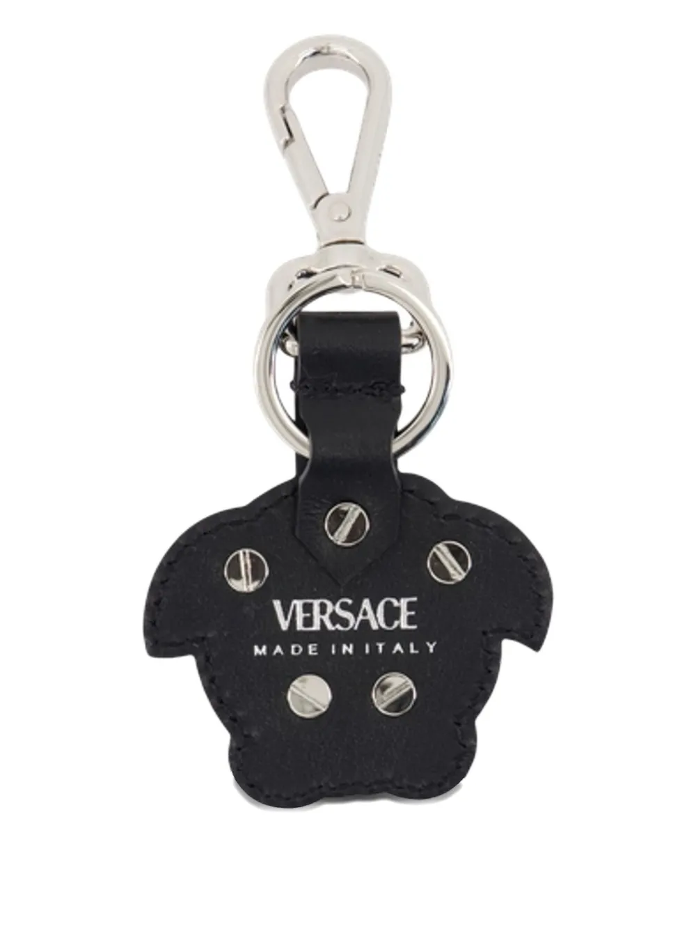 Versace Medusa Head leather keyring | Image 2