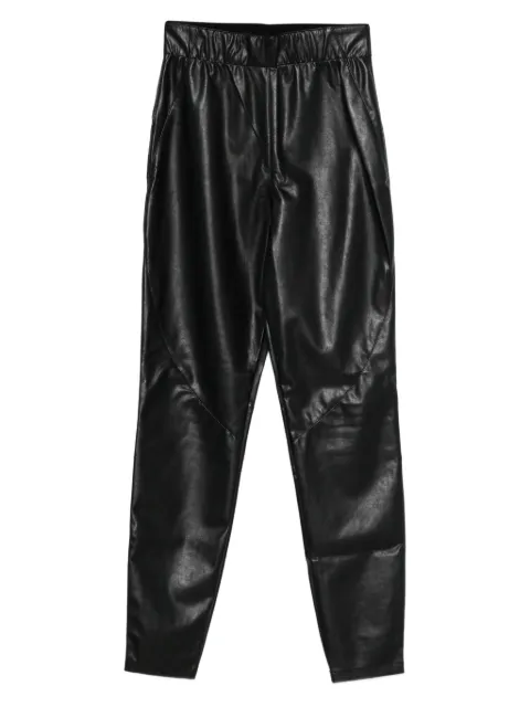 Ermanno Scervino leather cropped trousers