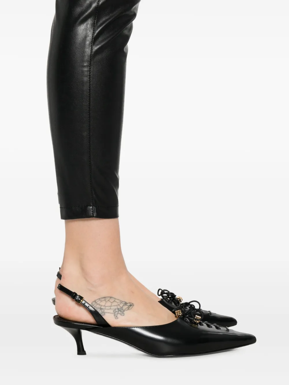 Ermanno Scervino Cropped broek Zwart