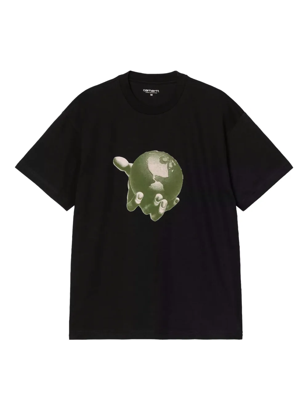 Carhartt WIP globe-print t-shirt - ブラック Carhartt WIP globe-print t-shirt - ブラック