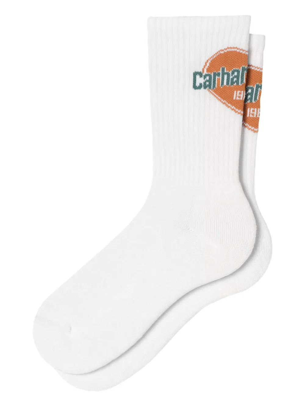 Carhartt WIP logo-patch socks | White | Image 1