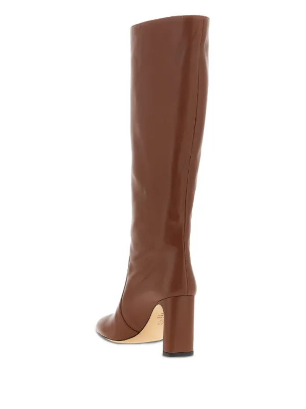 Stuart Weitzman 85mm Babette Tubo Nappa Leather knee-high Boots