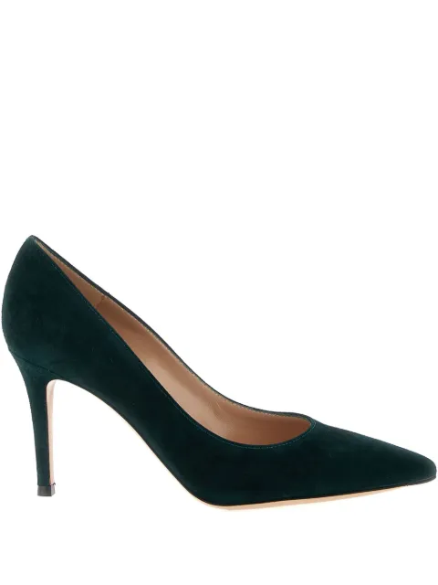 Gianvito Rossi 85mm Texas suede pointed pumps