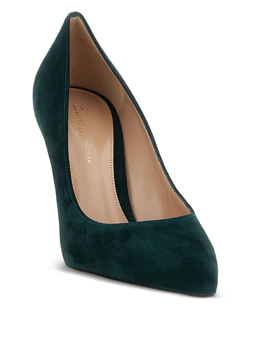 Gianvito Rossi 85mm Texas suede pointed pumps | Heeled Pumps | Image 2