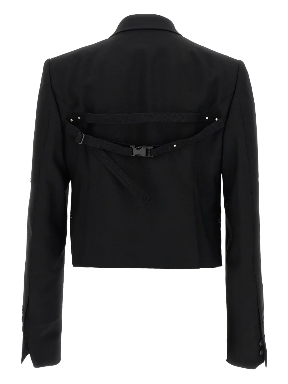 Rick Owens Alice zip-detail jacket Zwart
