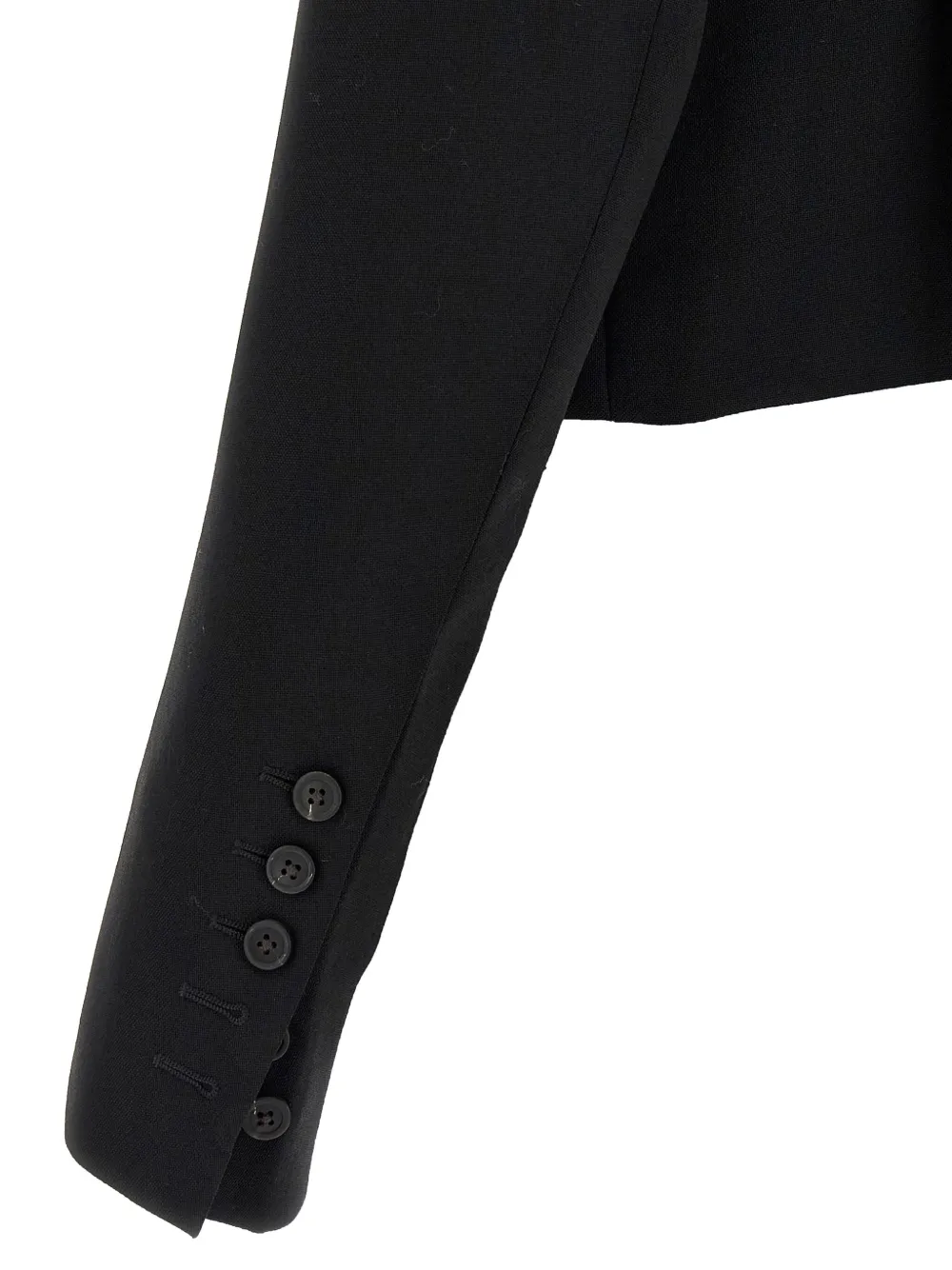 Rick Owens Alice zip-detail jacket Zwart