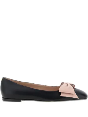 Maison Margiela Décortiqué four-stitch Ballerina Shoes | Black