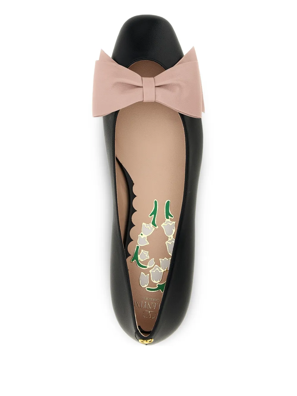 Valentino Garavani Bowow ballet flats Black
