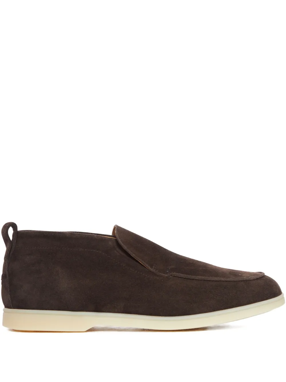 Henderson Baracco suede slip-on sneakers Brown