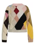 Moschino patterned wool sweater - Neutrals
