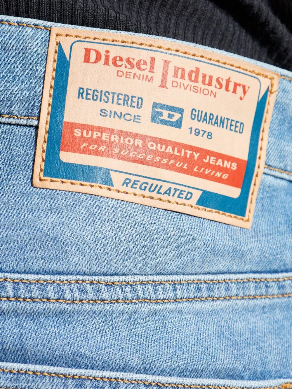 Diesel 1993 D-vyl jeans Blauw