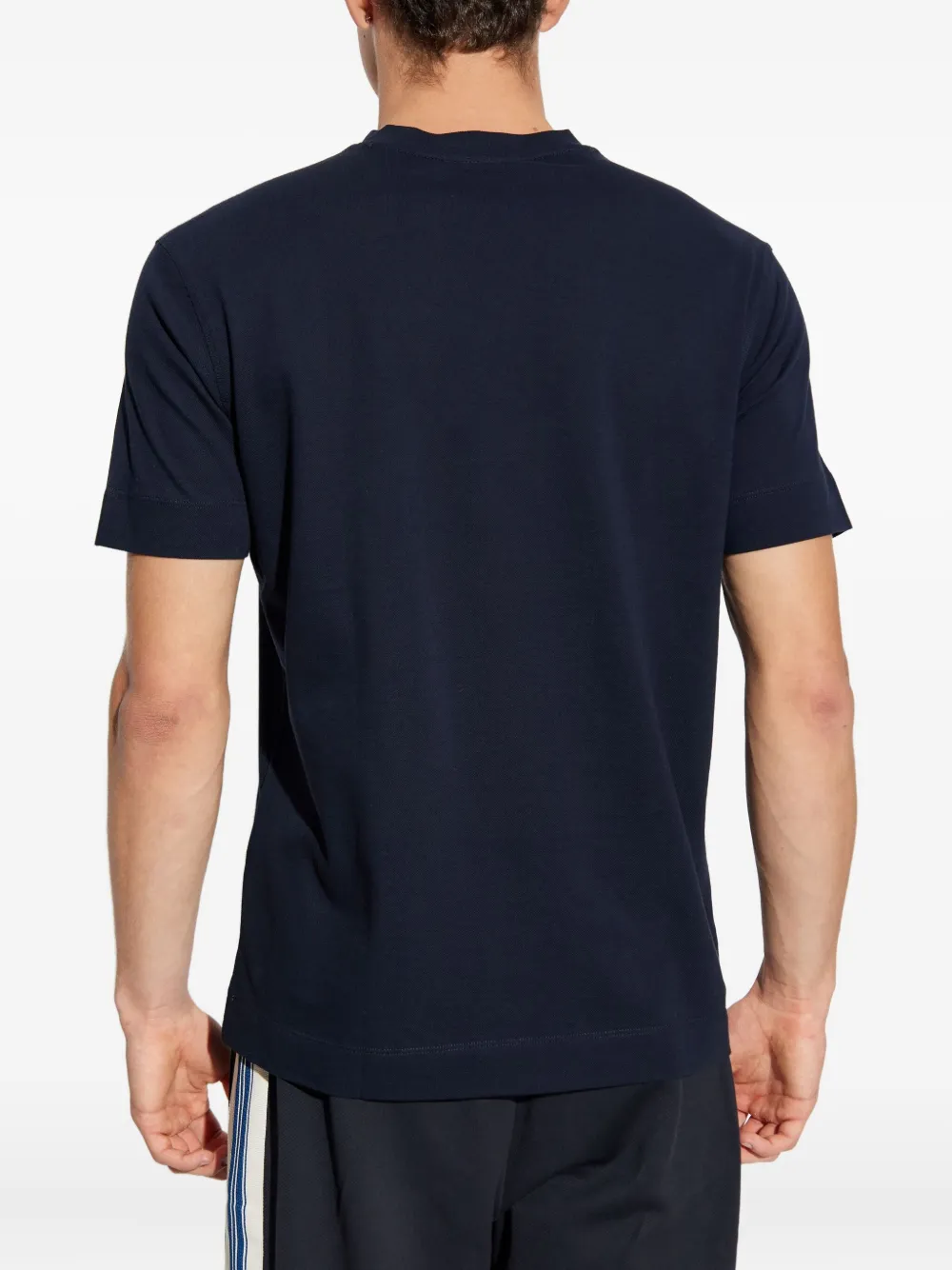 Emporio Armani T-shirt met logo Blauw