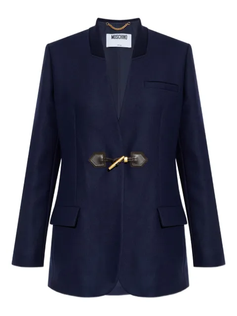 Moschino elbow-patch blazer