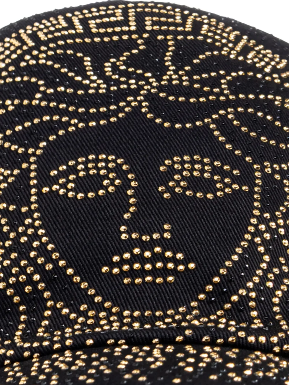 Versace Kids medusa-embellished baseball cap Zwart