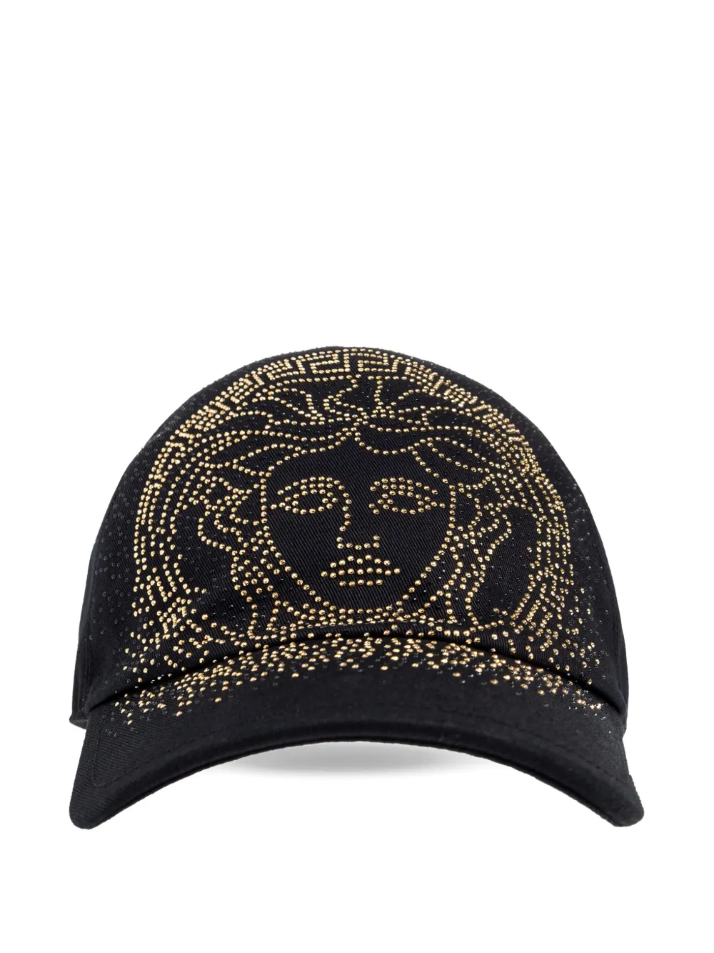 Versace Kids medusa-embellished baseball cap Zwart