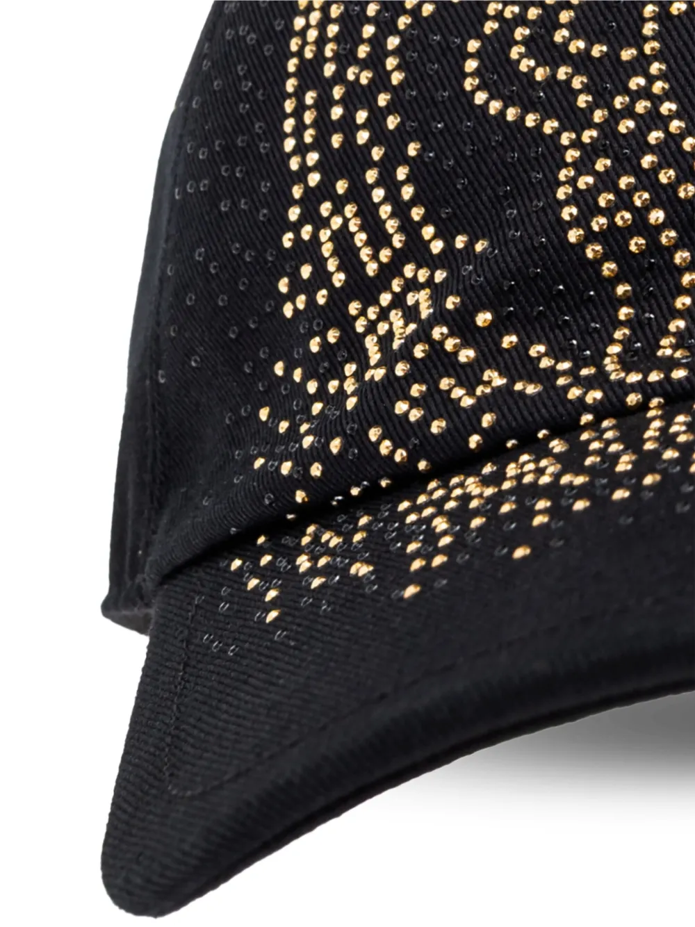  Versace Kids Medusa-embellished Baseball Cap - Black 