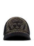 Versace Kids medusa-embellished baseball cap - Black
