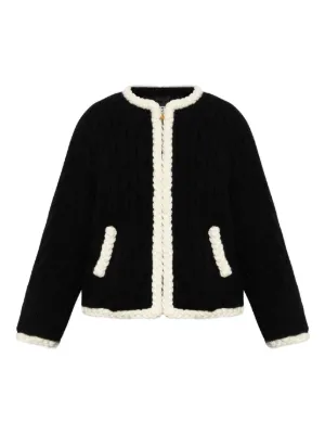 Moschino ジップアップ パッチワーク クロップド ジャケット GZ-ENGJ-0609 エンボスデニムパッチワークジャケット - 倉敷美観