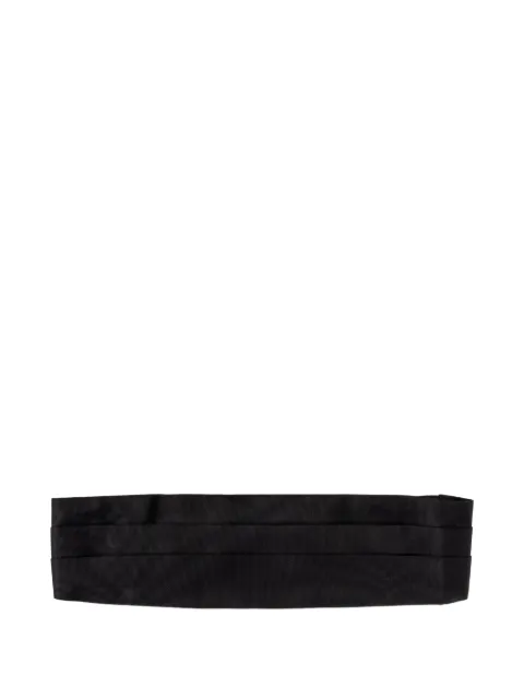 Giorgio Armani silk tuxedo cummerbund