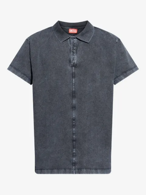 Diesel  T-Nomely buttoned-fastening polo shirt