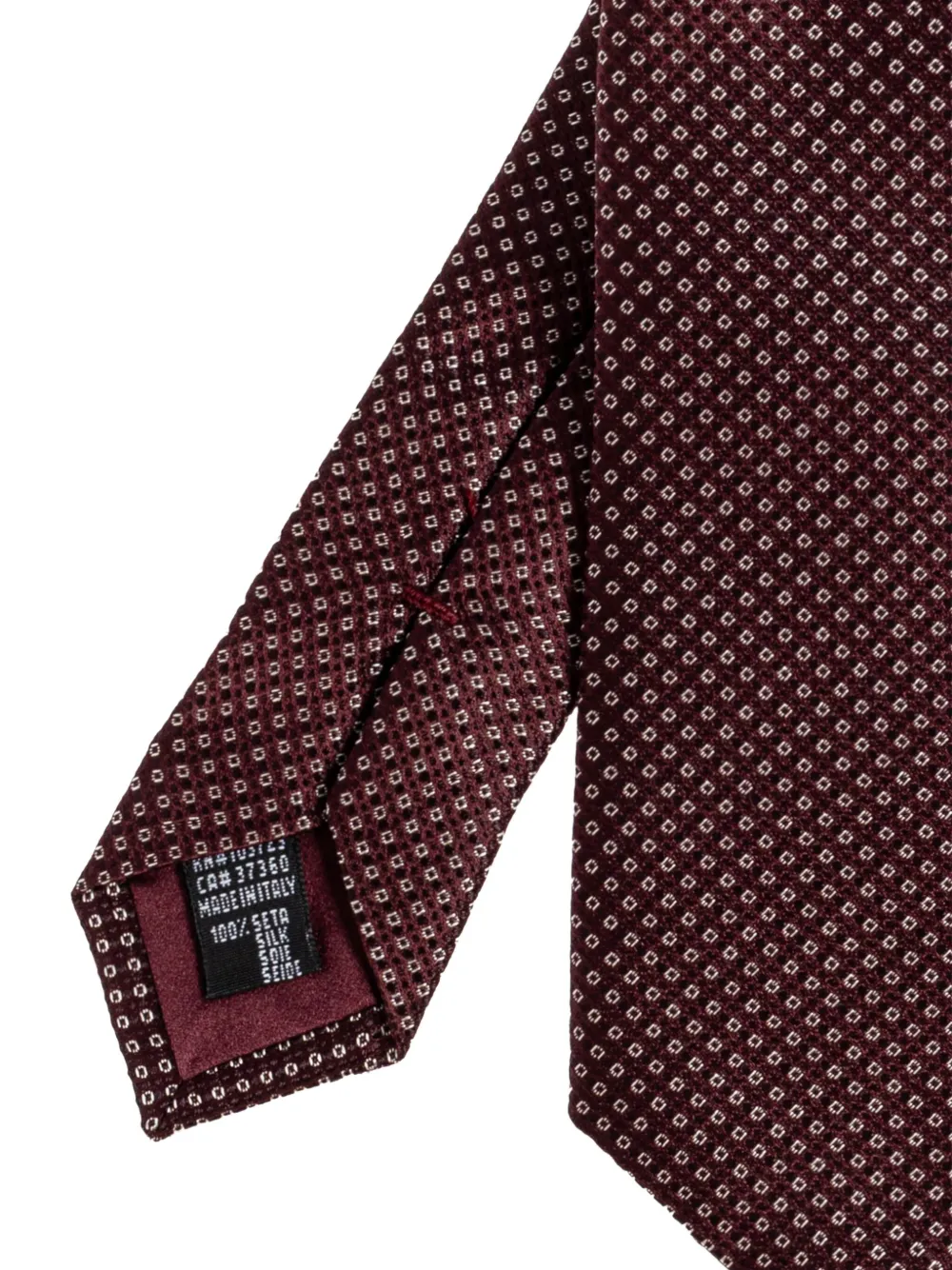 Giorgio Armani Zijden stropdas - Rood