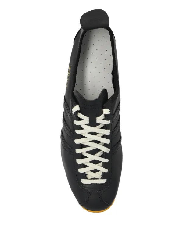 Adidas Japan レザースニーカー | ブラック | FARFETCH JP