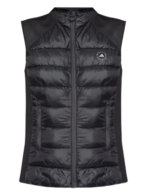 adidas by Stella McCartney quilted panelled gilet
