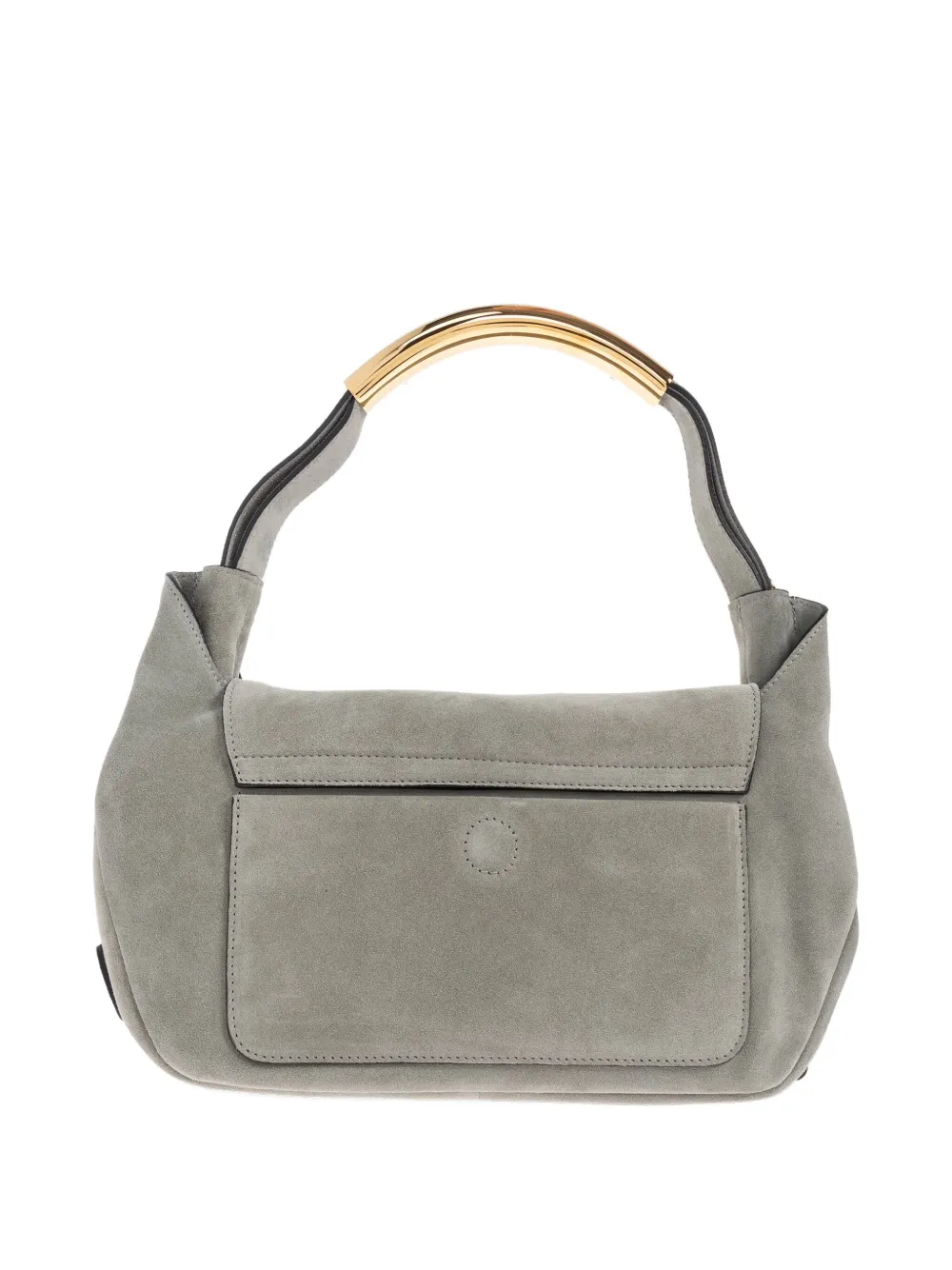 Moschino handle-detail cross body bag Grijs