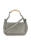 Moschino handle-detail cross body bag - Grey