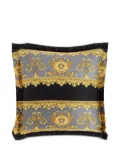 Versace I ♡ Baroque-pattern double-face cushion - Orange