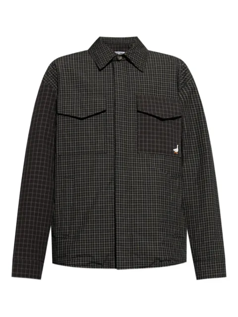Moschino checked shirt jacket