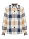 Woolrich checked shirt jacket - Neutrals