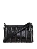 Zadig&Voltaire Sunny Moody multiple-zip leather shoulder bag - Black