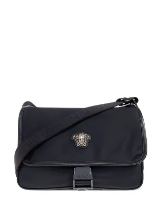VERSACE メッセンジャー バッグ ラ メドゥーサ Versace ラ メドゥーサ メッセンジャーバッグ | ブラック