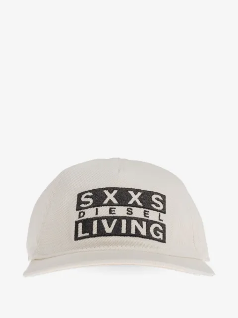 Diesel embroidered-logo cap