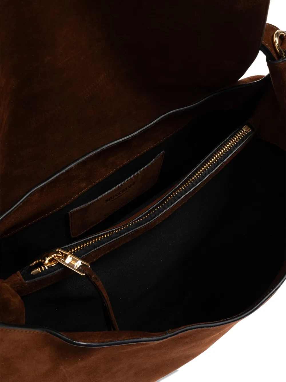 Moschino handle-detail cross body bag Bruin