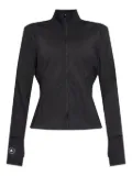 adidas by Stella McCartney laser-cut zip-up jacket - Black