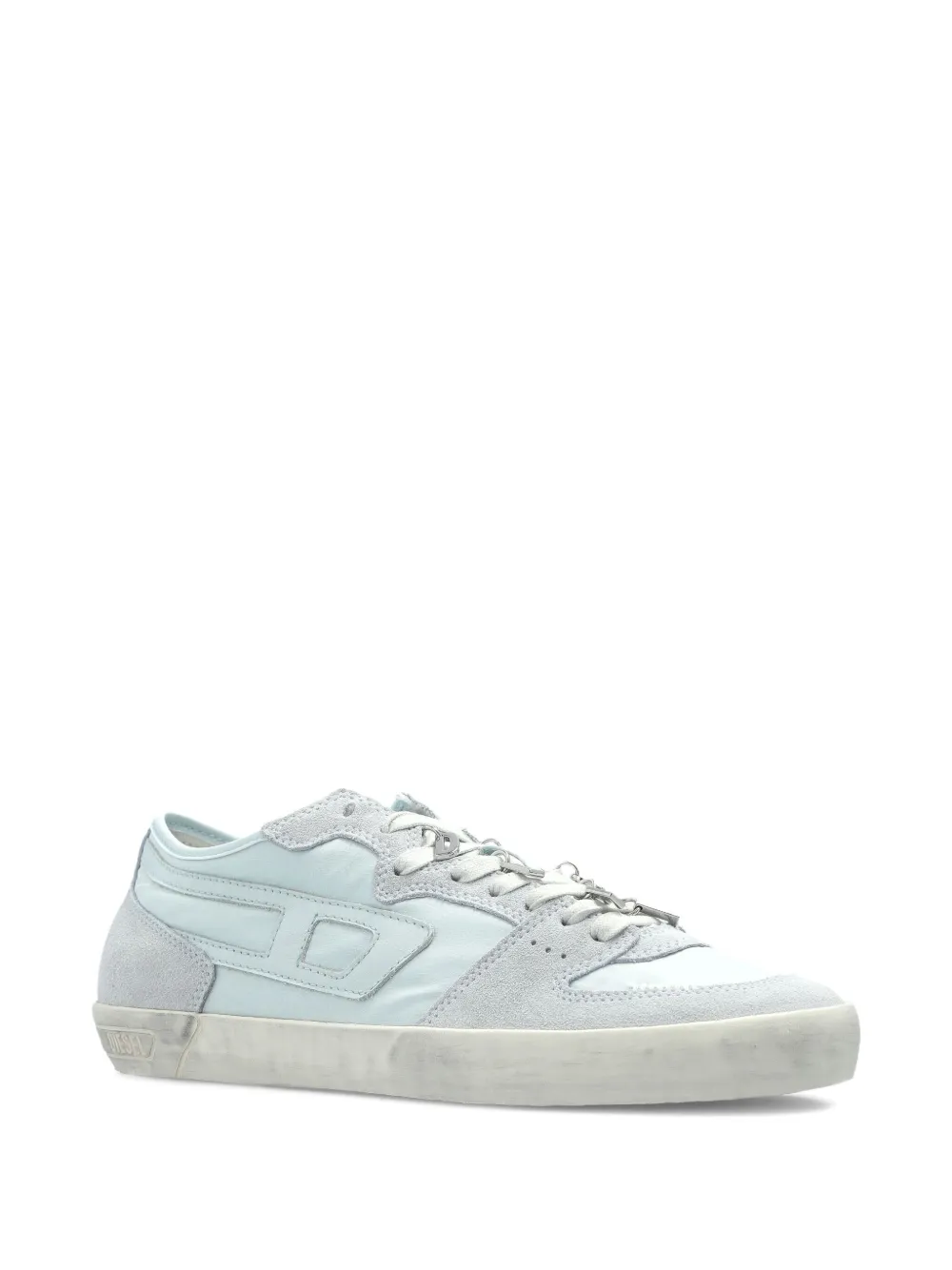 Diesel S-Leroji suède sneakers met vlakken - Blauw