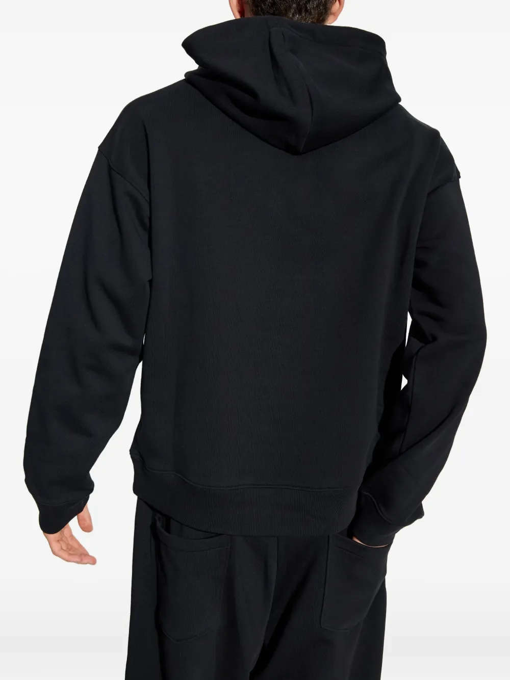 Moschino Hoodie met logoprint Zwart