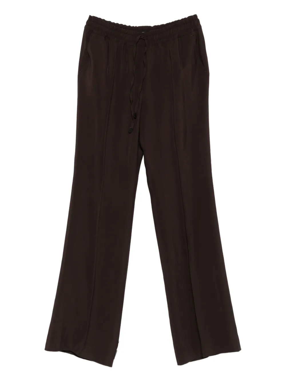 TOM FORD Broek met trekkoord en zoom aan de zijkant Bruin