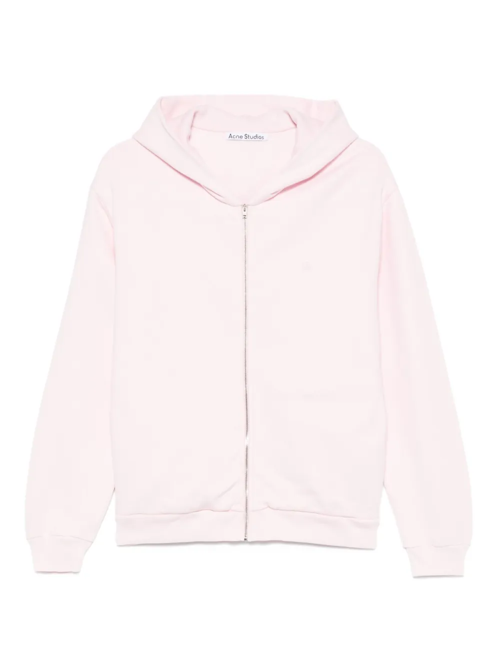 Acne Studios logo-patch hoodie | Pink | Image 1