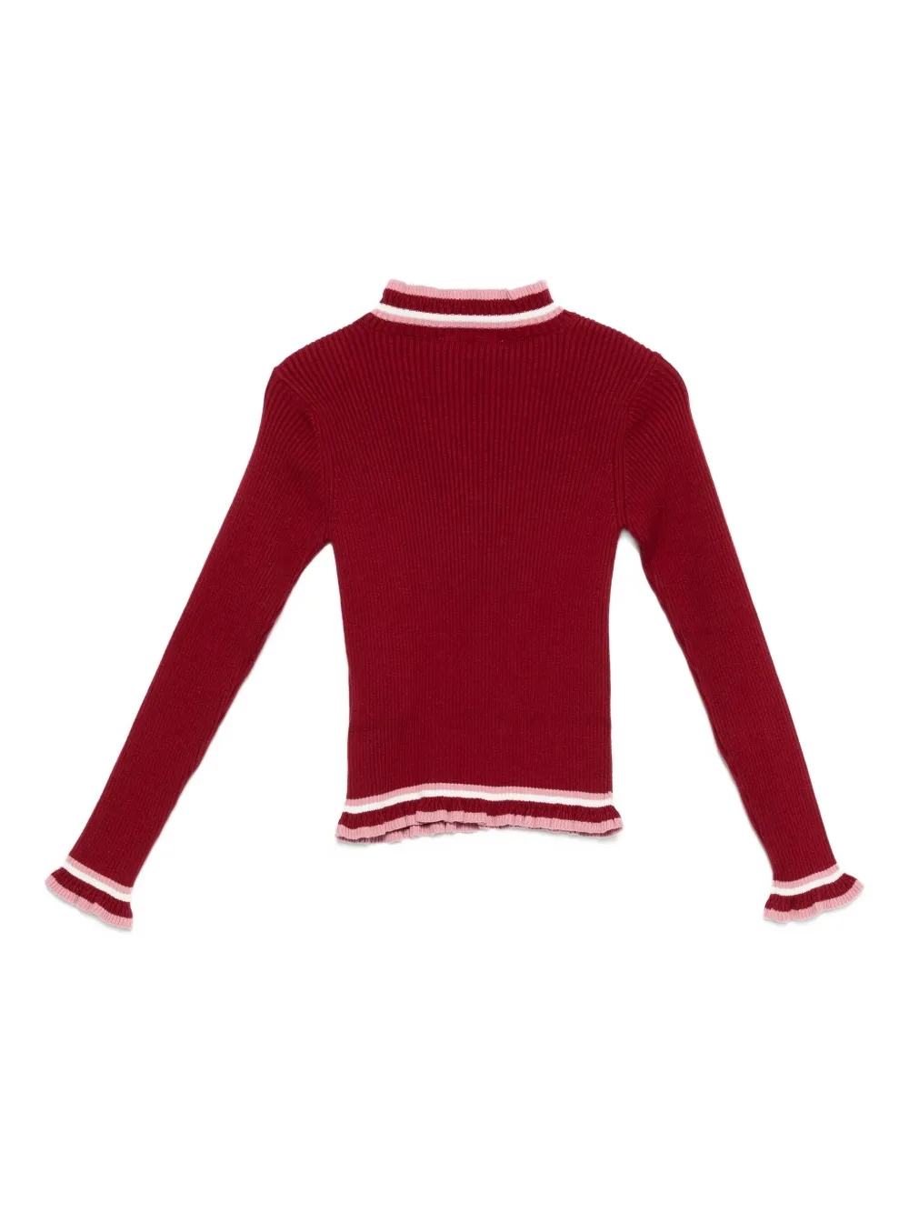 ETRO KIDS Pegaso-embroidered jumper Rood