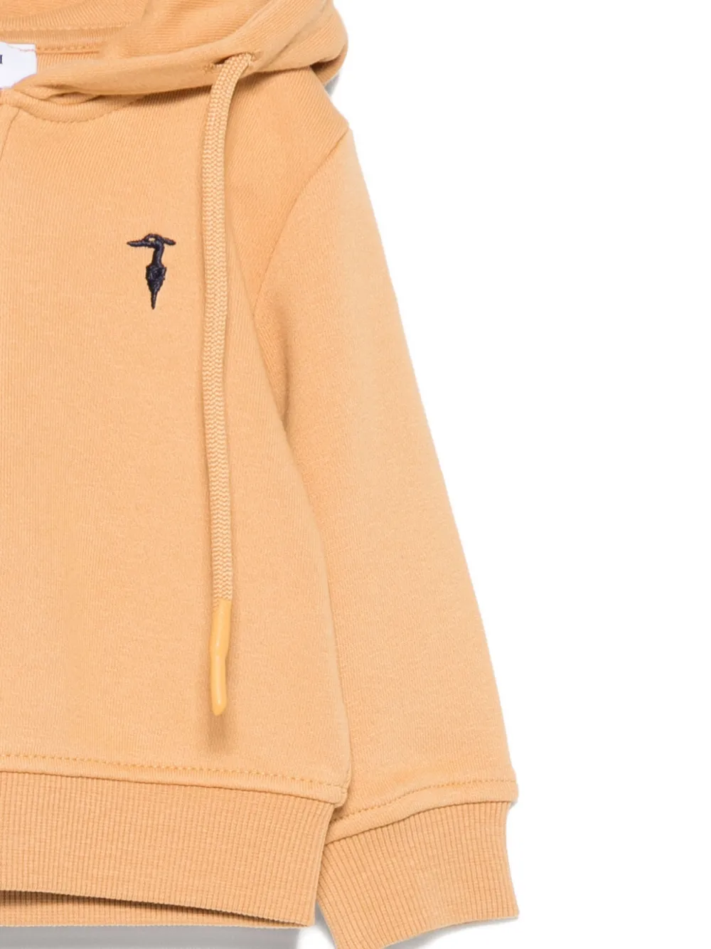 TRUSSARDI JUNIOR zip-up hoodie Bruin
