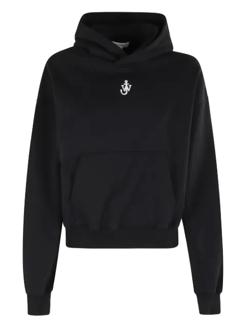 JW Anderson logo-embroidered cotton hoodie