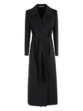 Tagliatore Melody belted lapel coat - Grey