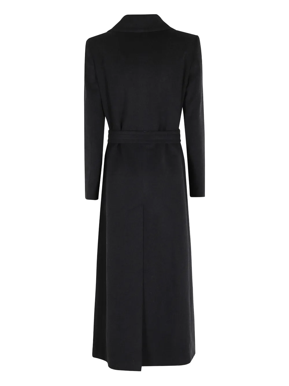 Tagliatore Melody belted lapel coat Grijs
