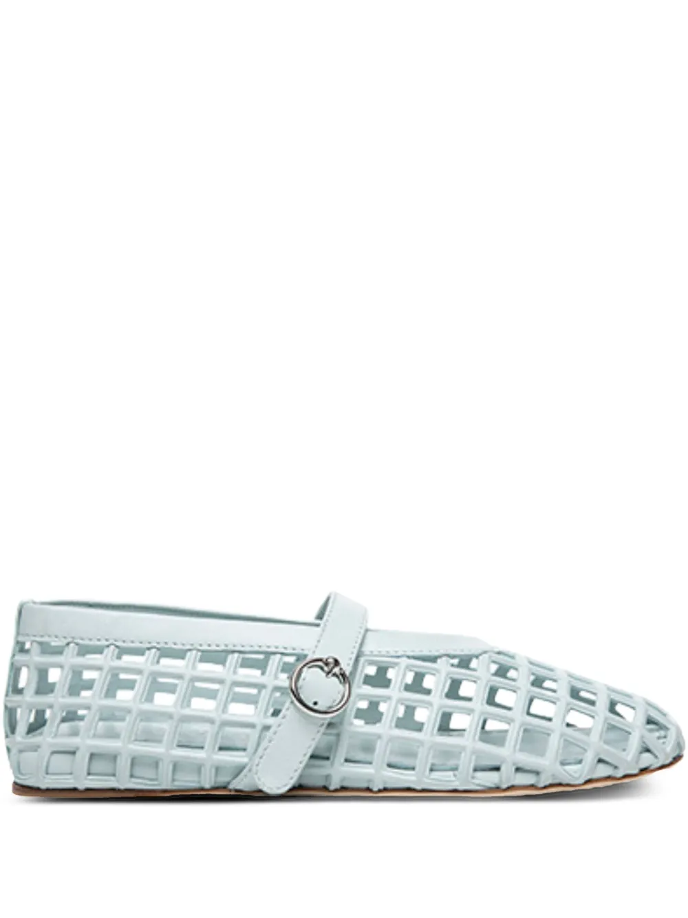 3juin Buckle Ballet Flats In Blue