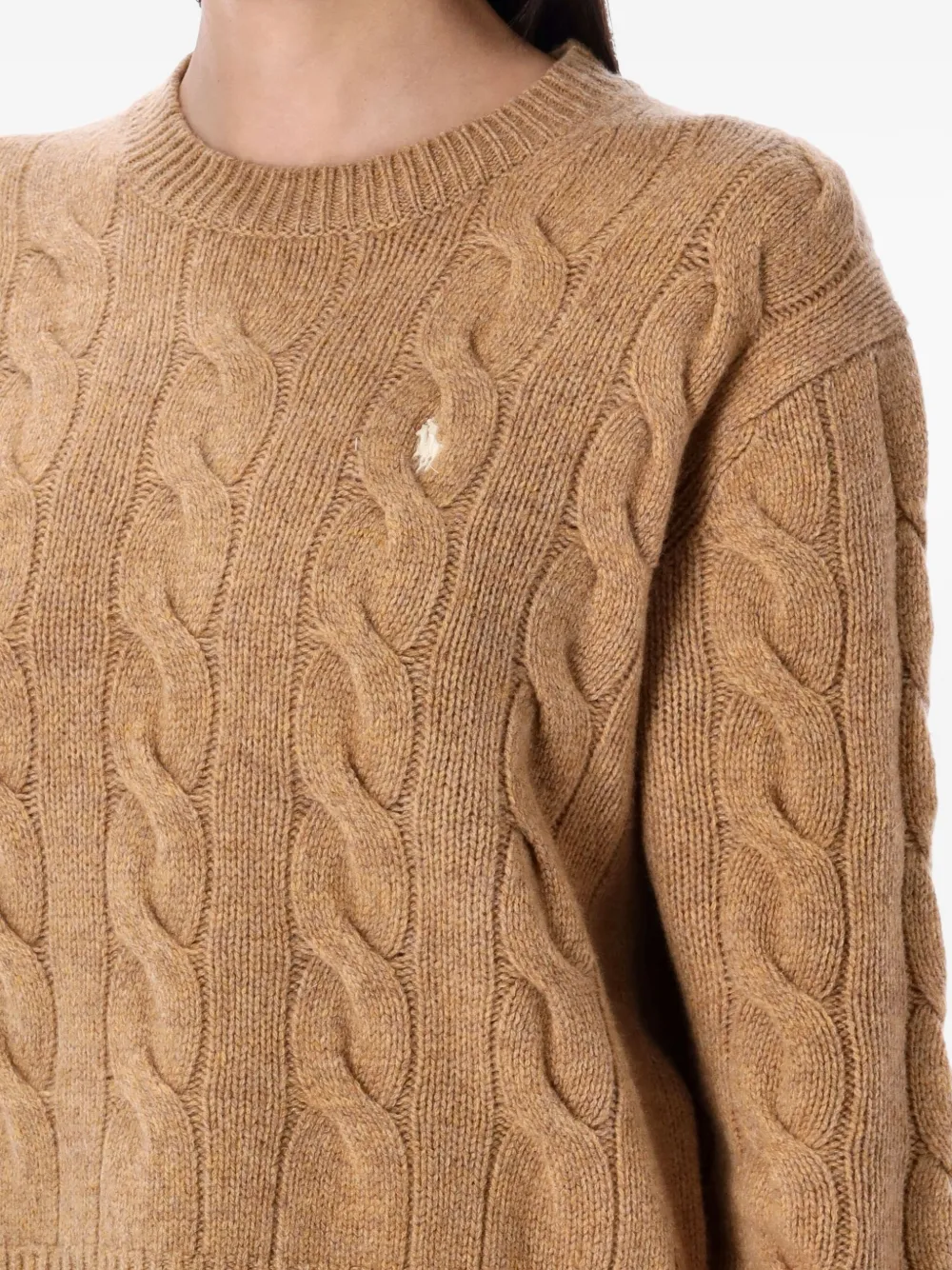 Polo Ralph Lauren Kabelgebreide trui Beige