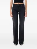Haikure Carly mid-rise straight jeans - Black