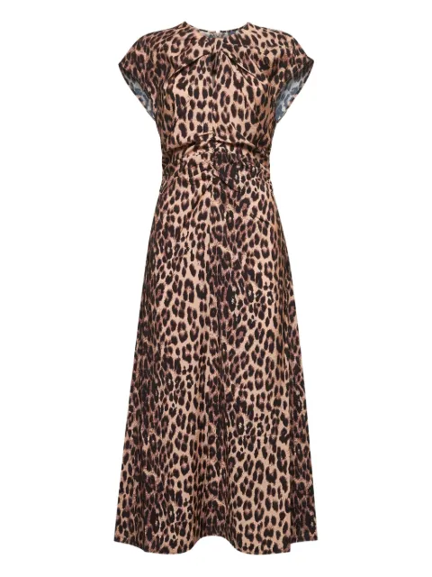 Baum Und Pferdgarten leopard-print tie-waist dress